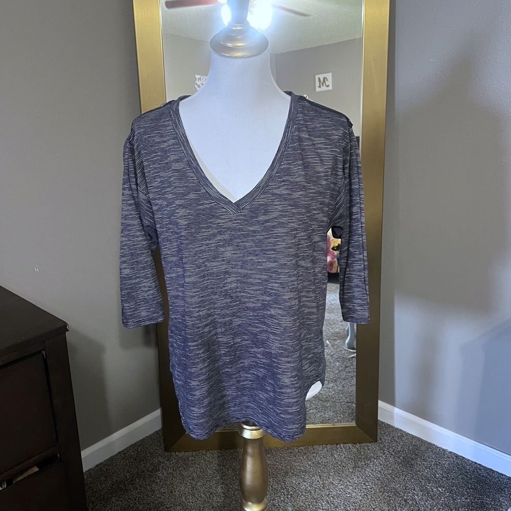 CHAROLETTE RUSSE striped top